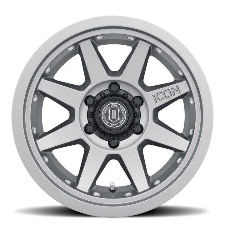 ICON Rebound Pro 17x8.5 6x135 6mm Offset 5in BS 87.1mm Bore Titanium Wheel