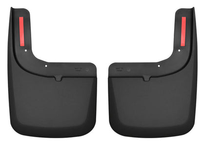 Husky Liners 2017 Ford F-250 / F-350 Super Duty Black Front Mud Guards (w/Flares)