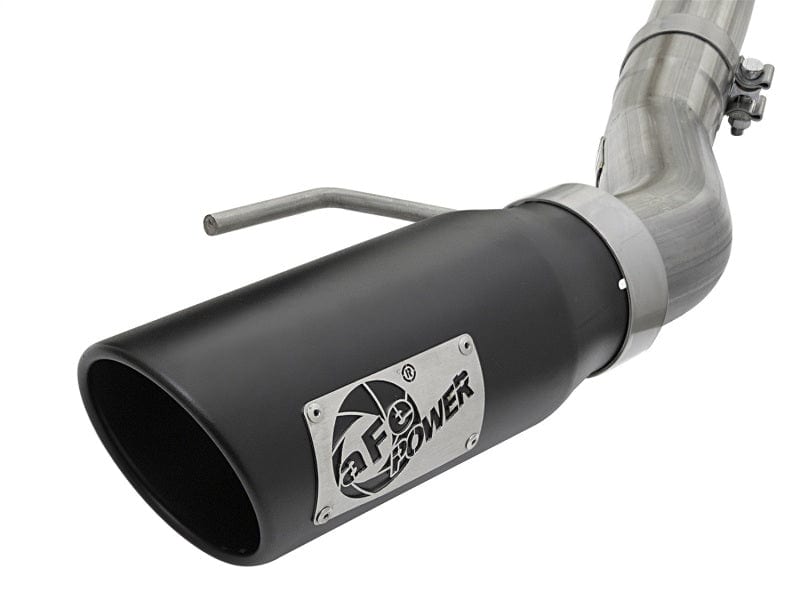 aFe MACHForce XP 3in 409-SS Exhaust Cat-Back 2017-2020 Ford F-150 Raptor V6-3.5L (tt) w/ Black Tip