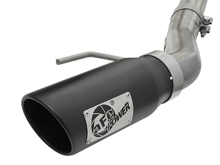 aFe MACHForce XP 3in 409-SS Exhaust Cat-Back 2017-2020 Ford F-150 Raptor V6-3.5L (tt) w/ Black Tip