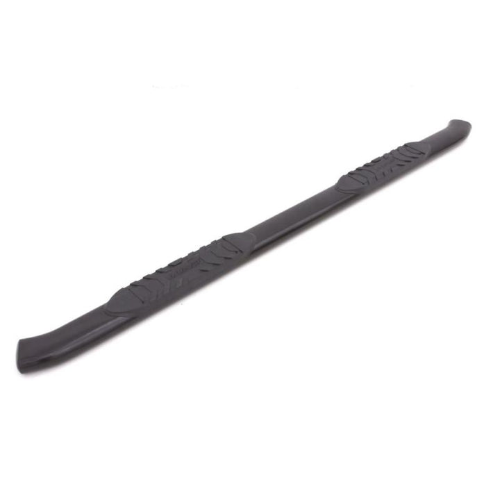 Lund 2015+ Ford F-150 SuperCrew 5in Oval Curved Steel Nerf Bars - Black
