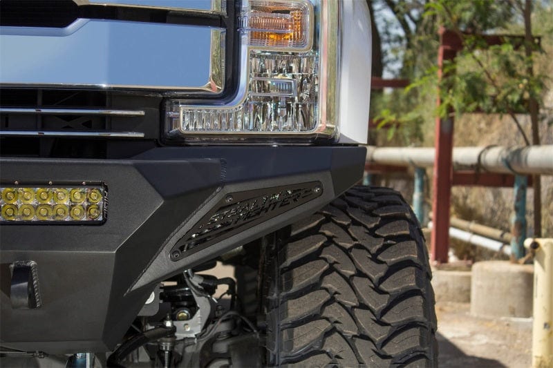 Addictive Desert Designs 17-19 Ford F-250 Super Duty Stealth Fighter Front Bumper w/ Winch Mounts