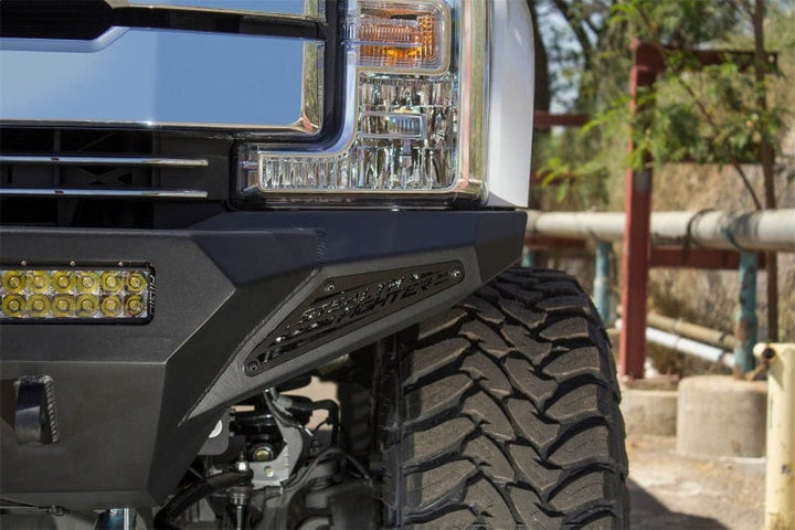Addictive Desert Designs 17-19 Ford F-250 Super Duty Stealth Fighter Front Bumper w/ Winch Mounts