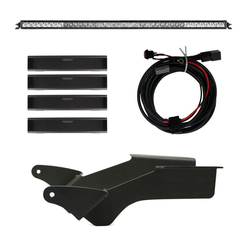 Rigid Industries 2021-2023 Ford Bronco Roof Rack Light Kit (Incl. SR spot/flood Combo Bar)