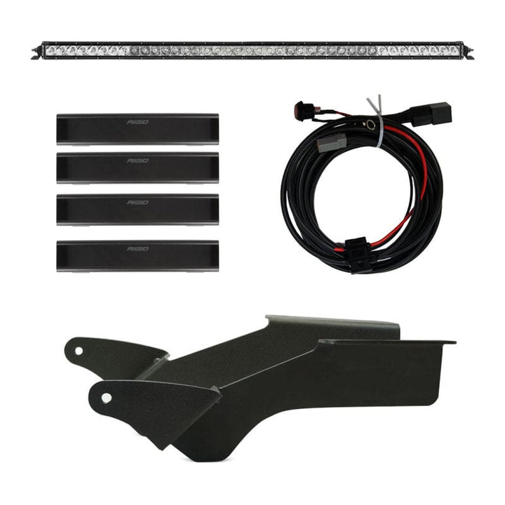 Rigid Industries 2021-2023 Ford Bronco Roof Rack Light Kit (Incl. SR spot/flood Combo Bar)