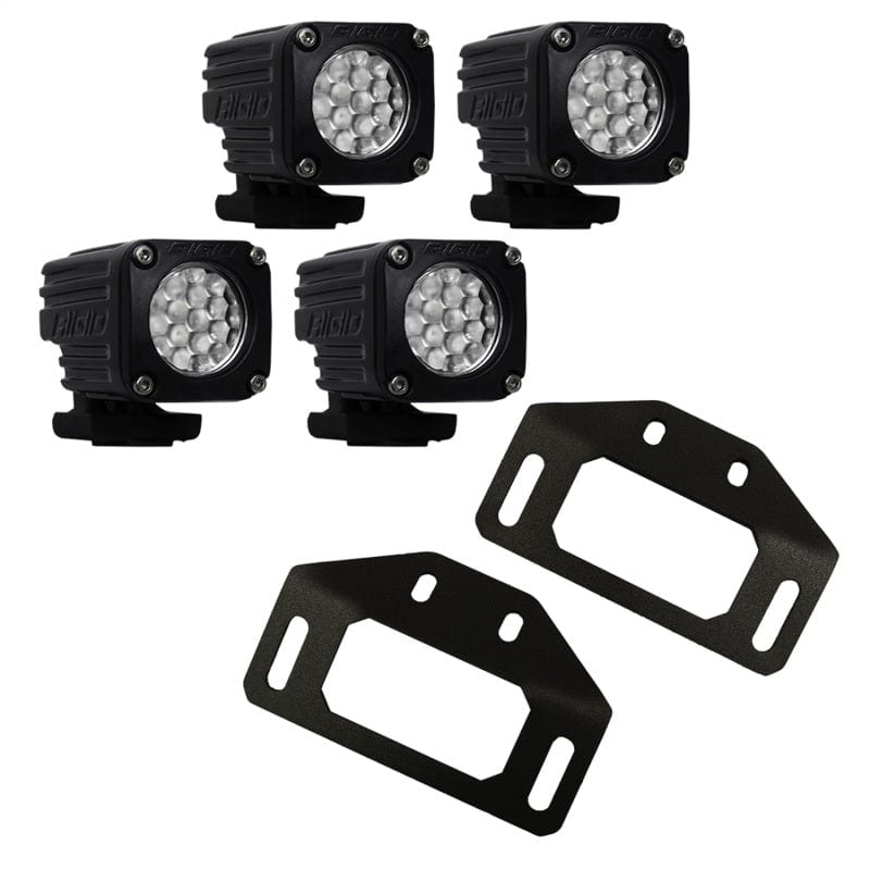 Rigid Industries 2021-2022 Bronco Sport Overland Roof Rack Ignite Pod Light Mount Kit