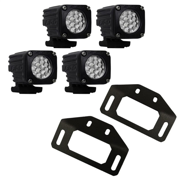 Rigid Industries 2021-2022 Bronco Sport Overland Roof Rack Ignite Pod Light Mount Kit
