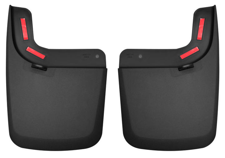 Husky Liners 17 Ford F-250 Super Duty / F-350 Super Duty Rear Mud Guards (w/ Flares) Black