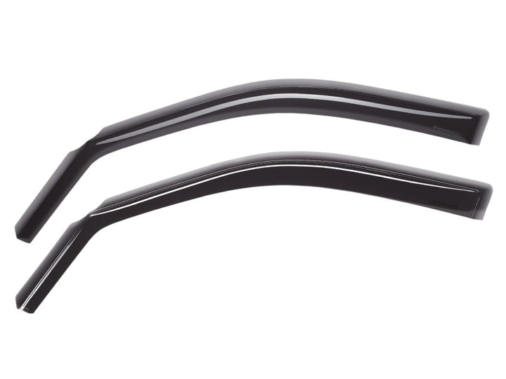 WeatherTech 2017-2020 Ford F-250/F-350/F-450/F-550 Front Side Window Deflectors - Dark Smoke