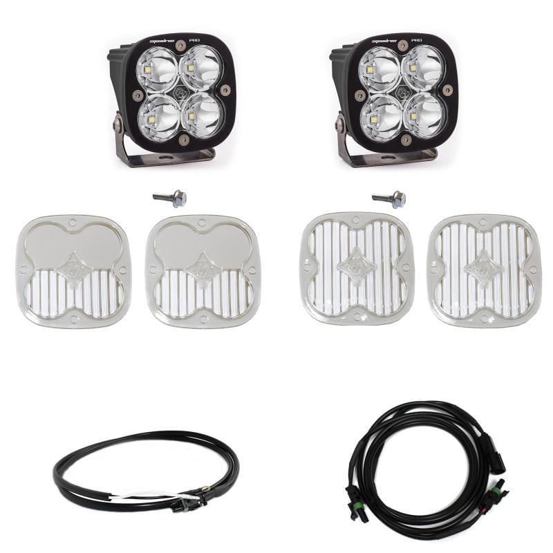 Baja Designs 2021-2023 Ford Bronco A Piller Light Kit Squadron Pro Spot w/Upfitter
