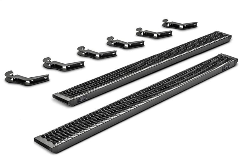N-Fab Growler Fleet 2015-2023 Ford F-150 / 17-22 F-250/F-350 Quad Cab - Cab Length - Tex. Black
