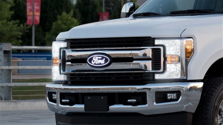 Putco 15-20 Ford F-150 Front Luminix Ford LED Emblem - Fits bar Style Grillee