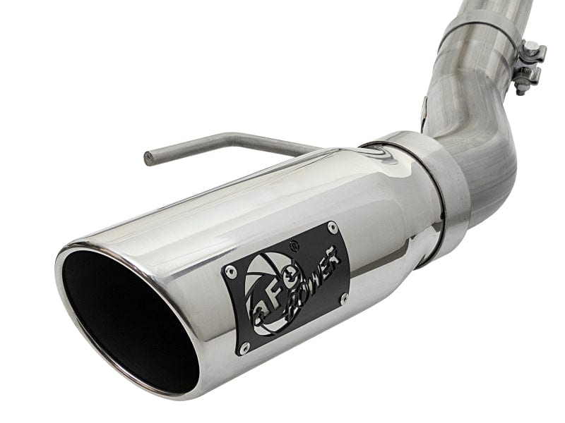 aFe MACHForce XP Exhaust Cat-Back SS-409 2017-2020 Ford F-150 Raptor V6-3.5L (tt) w/ Polished Tips