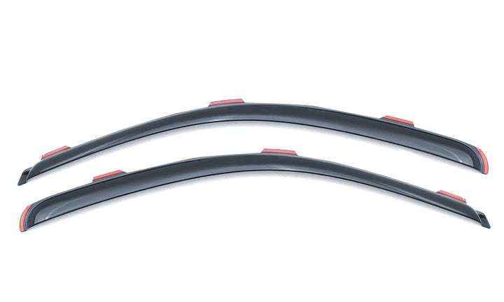 Lund 2017 Ford F-250 Super Duty Std. Cab Ventvisor Elite Window Deflectors - Smoke (2 Pc.)