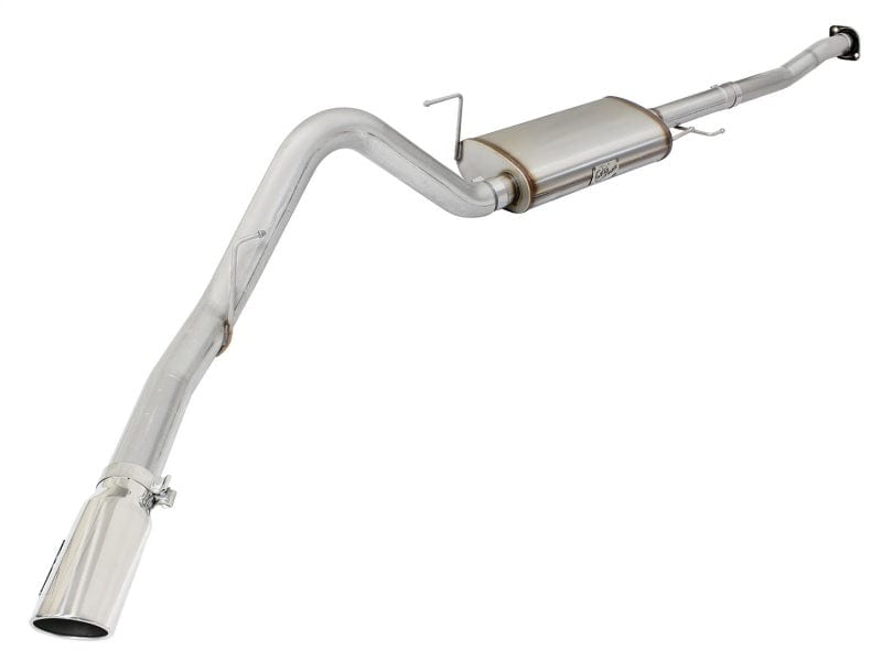 aFe MACHForce XP SS Exhaust 3in to 3.5in Cat-Back w/ Polished Tip 15-20 Ford F-150 EcoBoost V6 2.7/3.5L