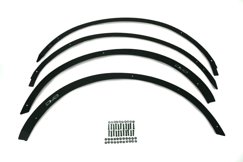 DV8 Offroad 21-22 Ford Bronco Fender Flare Deletes Set of 4 Front & Rear 4 Door Only