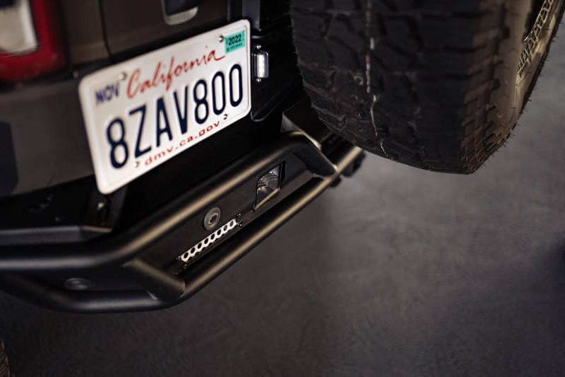 DV8 Offroad 2021-2023 Ford Bronco Rear License Plate Relocation Bracket