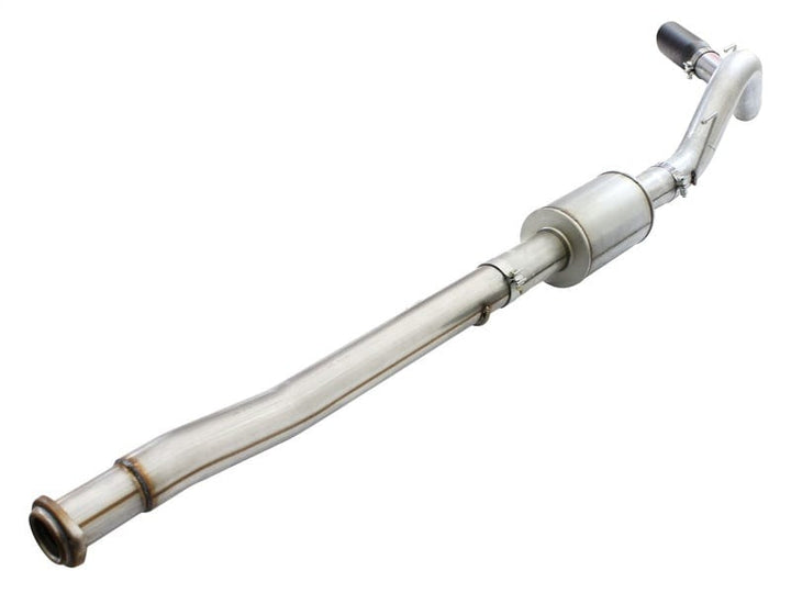 aFe Atlas Exhausts 4in Cat-Back Aluminized Steel Exhaust Sys 2015-2020 Ford F-150 V6 3.5L (tt) Black Tip