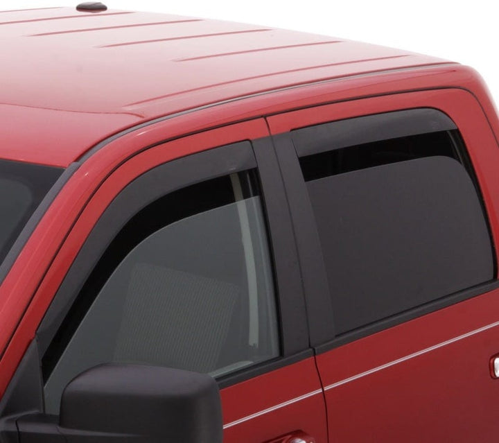 AVS 2019-2022 Ford Ranger Super Cab Only Ventvisor Low Profile Window Deflectors 4pc - Smoke