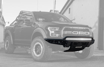 Addictive Desert Designs 17-20 Ford F-150 Raptor Stealth R Front Bumper w/ Winch Mount
