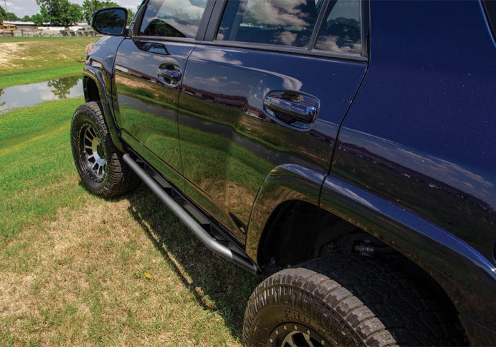 N-Fab Trail Slider Steps 19-22 Ford Ranger Crew Cab All Beds - SRW - Textured Black