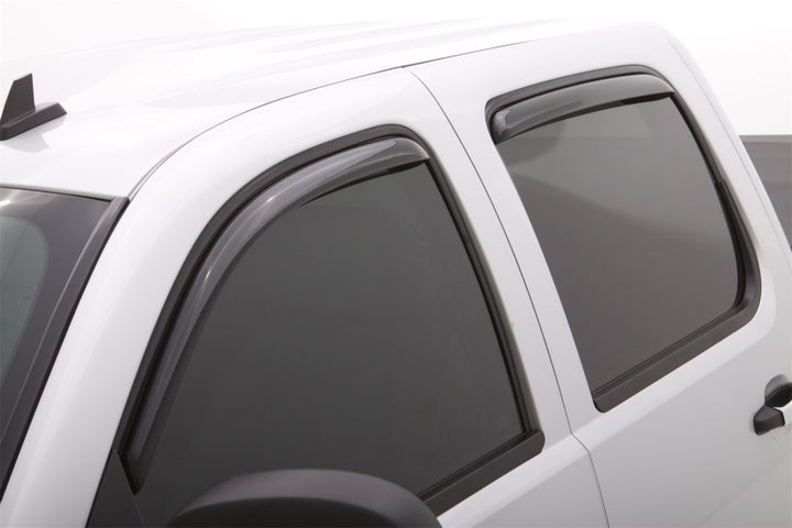 Lund 2017 Ford F-250 Super Duty Std. Cab Ventvisor Elite Window Deflectors - Smoke (2 Pc.)