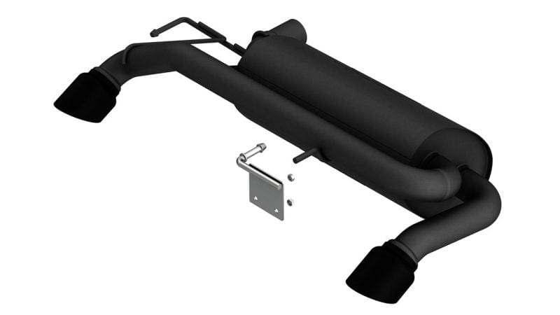 Borla 2021-2023 Ford Bronco 2.7L V6 4WD ATAK Axle Back Exhaust w/ Black Coated Tips