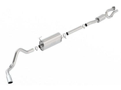 Borla S-Type Cat-Back 17-22 Ford F-250/350 Super Duty Side Exit Exhaust - 5in tip