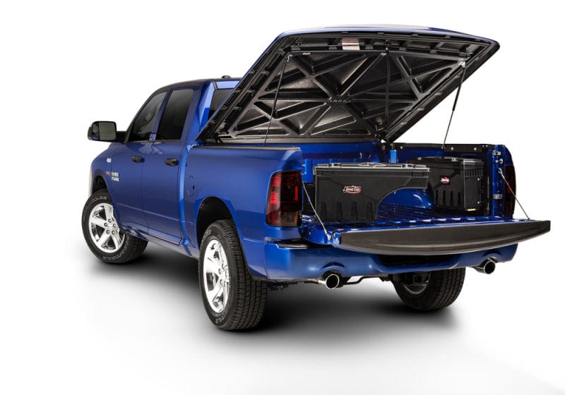 UnderCover 17-22 Ford F-250/F-350 Drivers Side Swing Case - Black Smooth