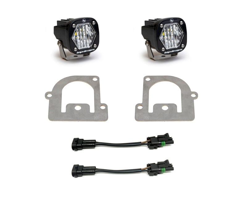 Baja Designs 21-22 Ford Bronco Sport S1 WC LED Fog Pocket Light Kit - Clear