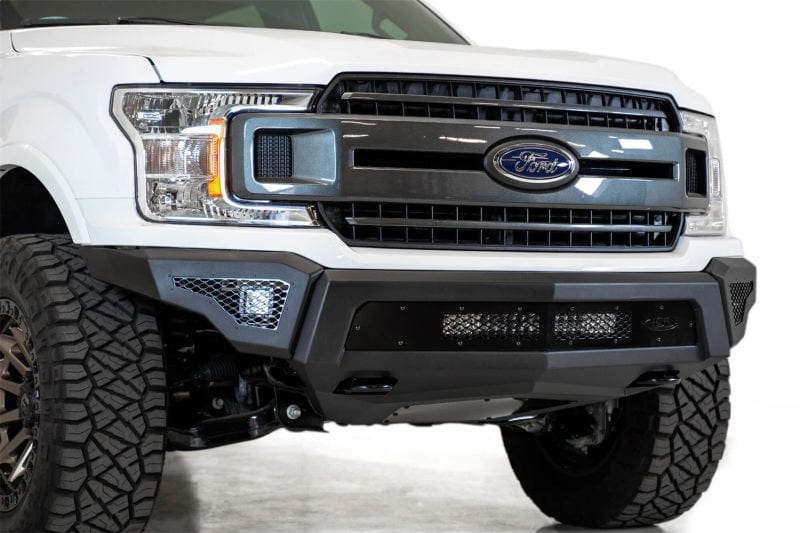 Addictive Desert Designs 18-21 Ford F-150 Stealth Front Bumper w/Universal 20in Mount and Cube Mount