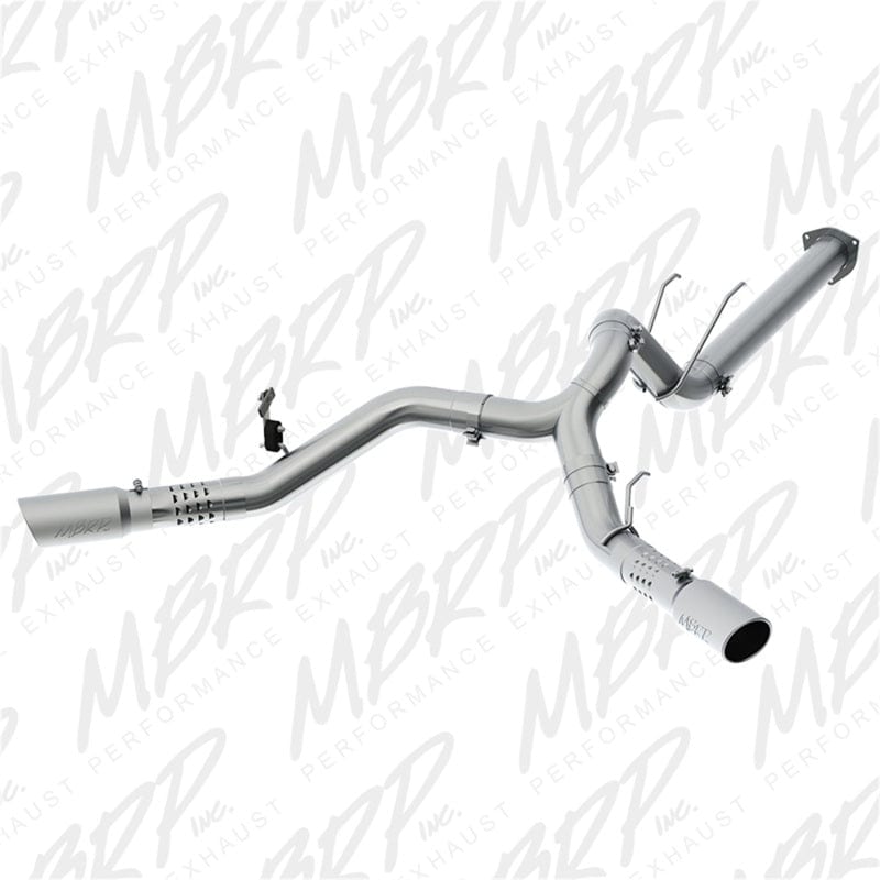 MBRP 17-22 Ford F-250/350/450 6.7L 4in Filter Back Cool Duals T409 Exhaust System