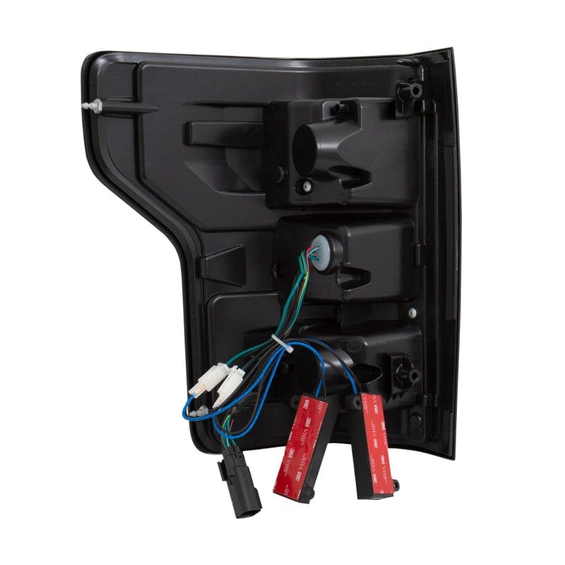 ANZO 18-20 Ford F-150 LED Taillights Black