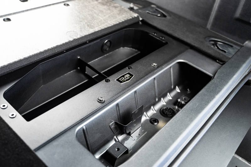 DV8 Offroad - Air Compressor Mount & Storage Box - 2021-2023 Ford Bronco