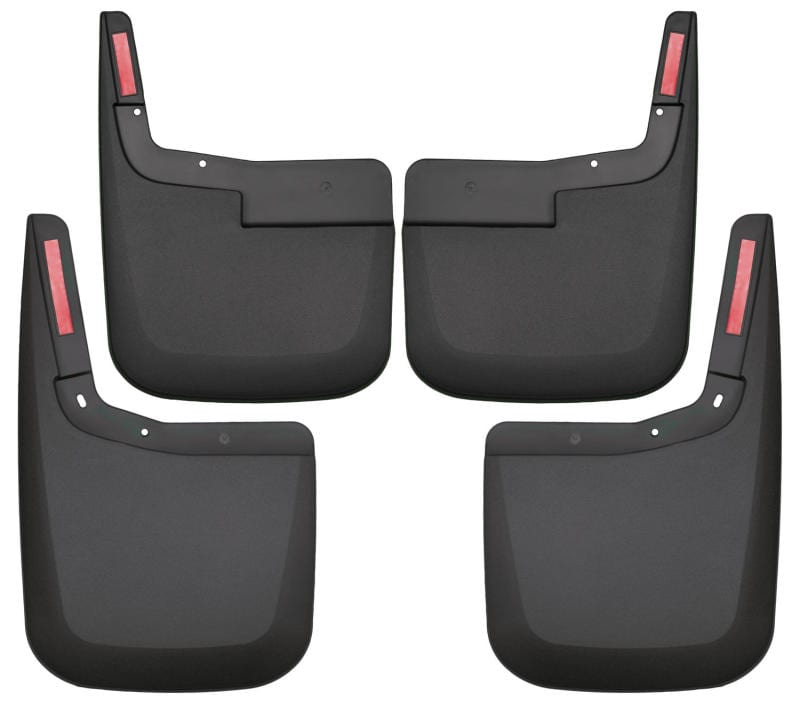 Husky Liners 2015-2020 Ford F-150 w/o Fender Flares Front and Rear Mud Guards - Black