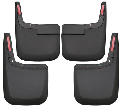 Husky Liners 2015-2020 Ford F-150 w/o Fender Flares Front and Rear Mud Guards - Black