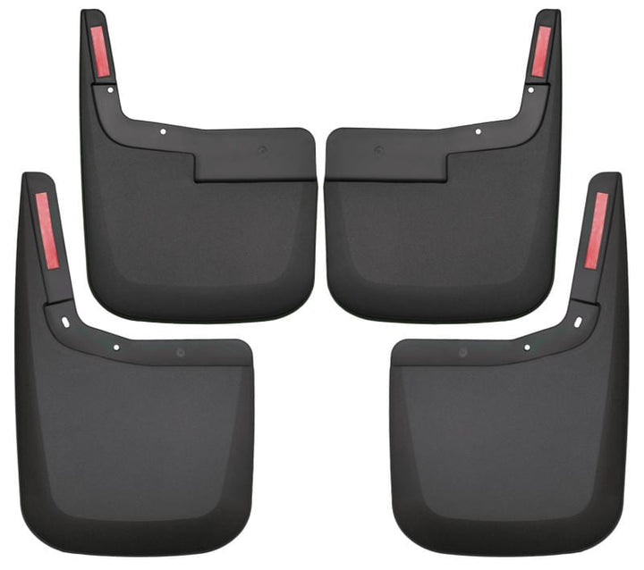 Husky Liners 2015-2020 Ford F-150 w/o Fender Flares Front and Rear Mud Guards - Black