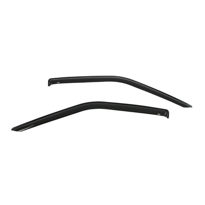 Westin 2015-2022 Ford F-150 Reg Cab Wade Slim Wind Deflector 2pc - Smoke