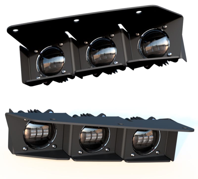 ORACLE Lighting 2021-2023 Ford Bronco Triple LED Fog Light Kit - Yellow
