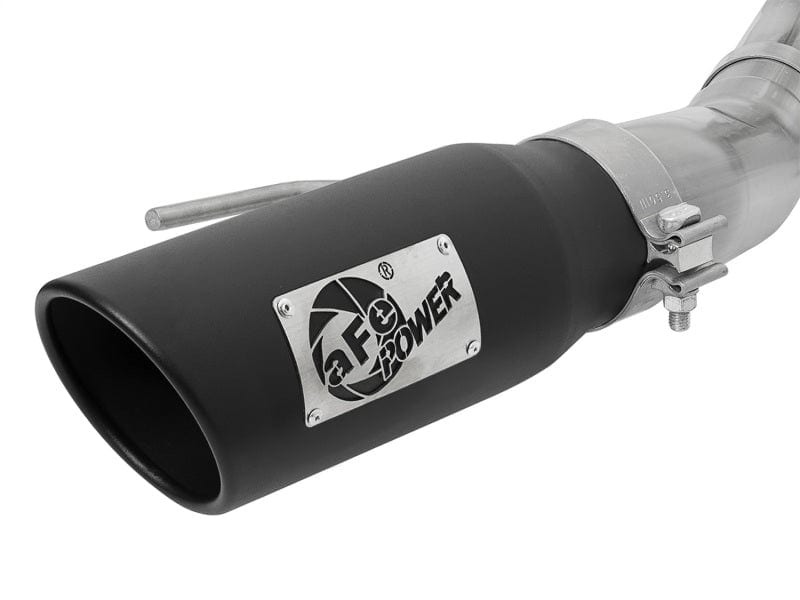 aFe MACH Force-Xp 3in to 3-1/2in 304 SS Cat-Back Exhaust w/Black Tip 17-20 Ford F-150 Raptor V6 3.5L