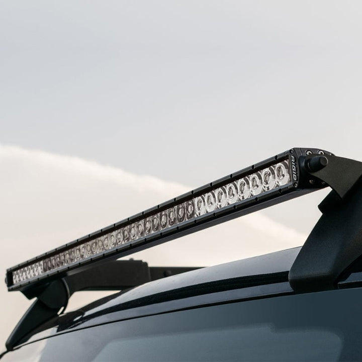 Rigid Industries 2021-2023 Ford Bronco Roof Rack Light Kit (Incl. SR spot/flood Combo Bar)
