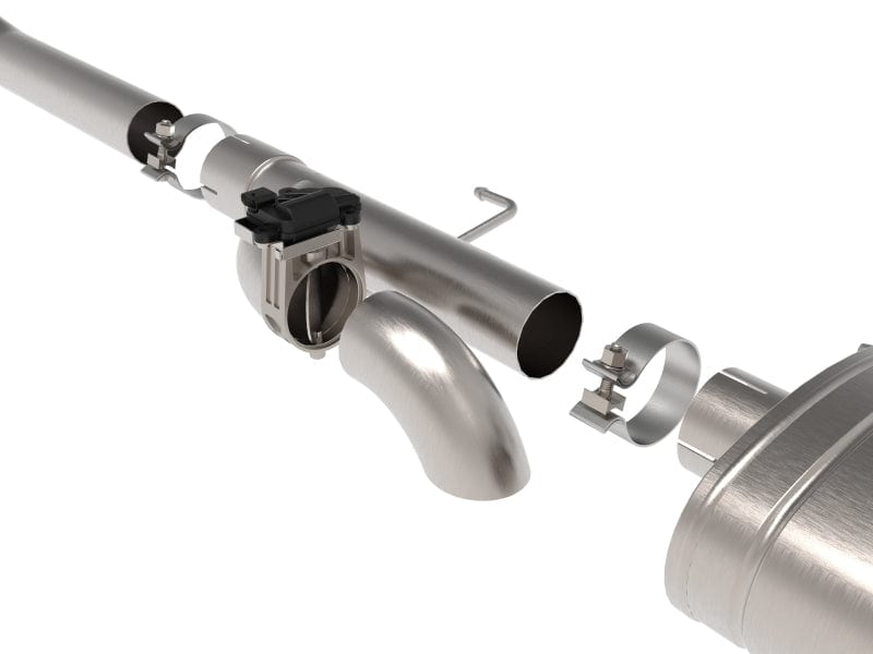 aFe Gemini XV 3in 304 SS Cat-Back Exhaust 15-22 Ford F-150 V6 2.7L/3.5 w/ Polished Tips