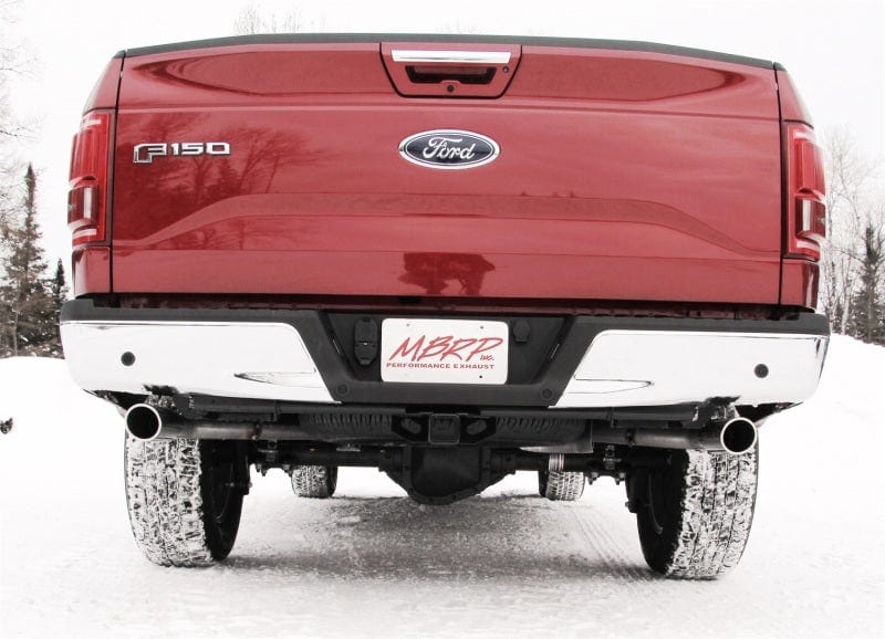 MBRP 2015-2020 Ford F-150 5.0L 3in Cat Back Dual Split Rear Exit AL Exhaust System