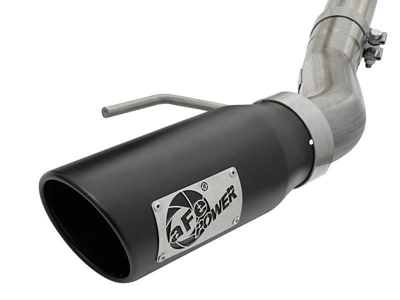aFe MACHForce XP 3in 409-SS Exhaust Cat-Back 2017-2020 Ford F-150 Raptor V6-3.5L (tt) w/ Black Tip
