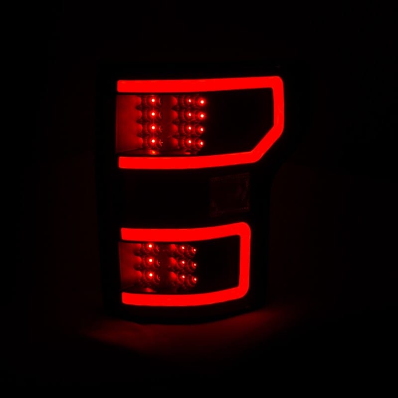 ANZO 18-20 Ford F-150 LED Taillights Black
