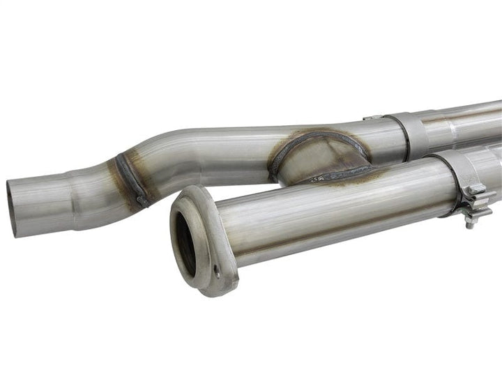 aFe POWER Rebel Series 3in 409 SS Cat Back Exhaust w/ Polished Tips 17-20 Ford F-150 Raptor V6-3.5L