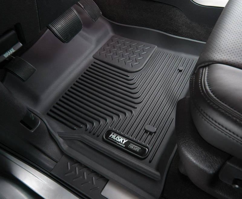 Husky Liners 15-22 Ford F-150 SuperCrew X-Act Contour Black 2nd Seat Floor Liners (Full Coverage)