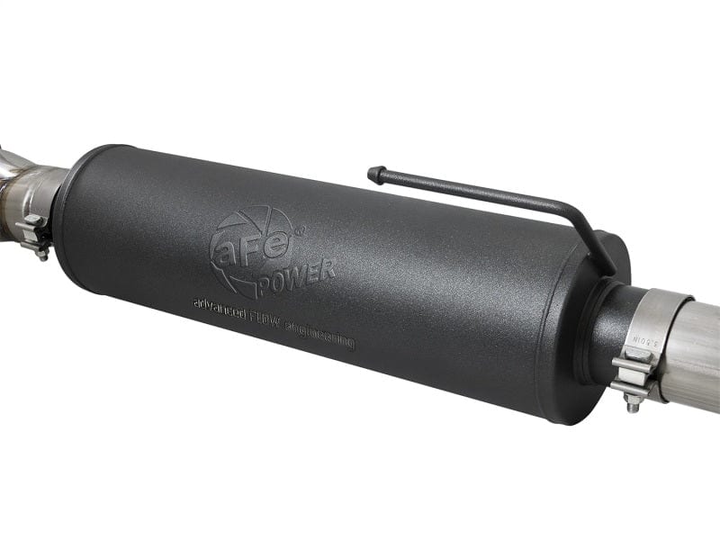 aFe MACH Force-Xp 3in to 3-1/2in 304 SS Cat-Back Exhaust w/Black Tip 17-20 Ford F-150 Raptor V6 3.5L