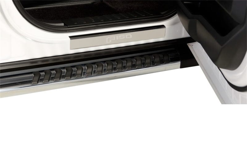 erCabPutco 15-20 Ford F-150 - Regular Cab & Sup w/ F-150 Etching - 4pcs SS Door Sills