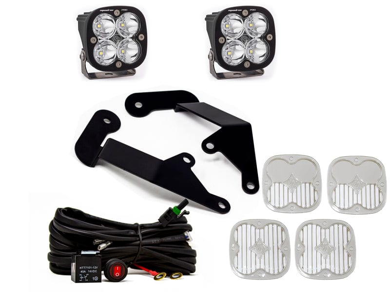 Baja Designs 21-22 Ford Bronco Sport Squadron Sport Spot LED Light Pods - Clear